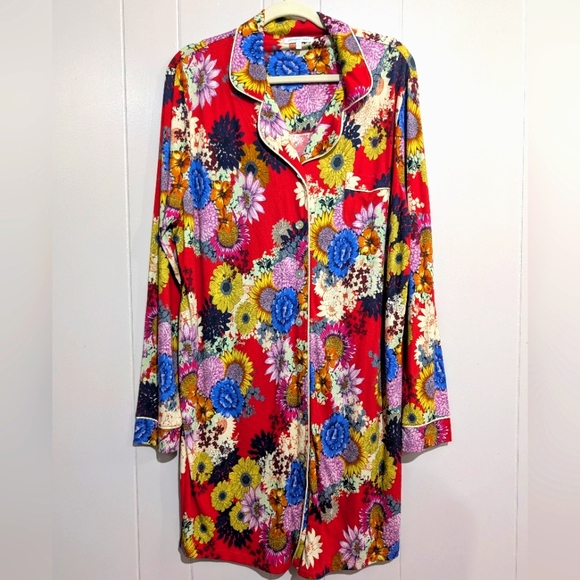 Johnny Was Other - Johnny Was Pima Cotton Modal Sleep Dress Size Large